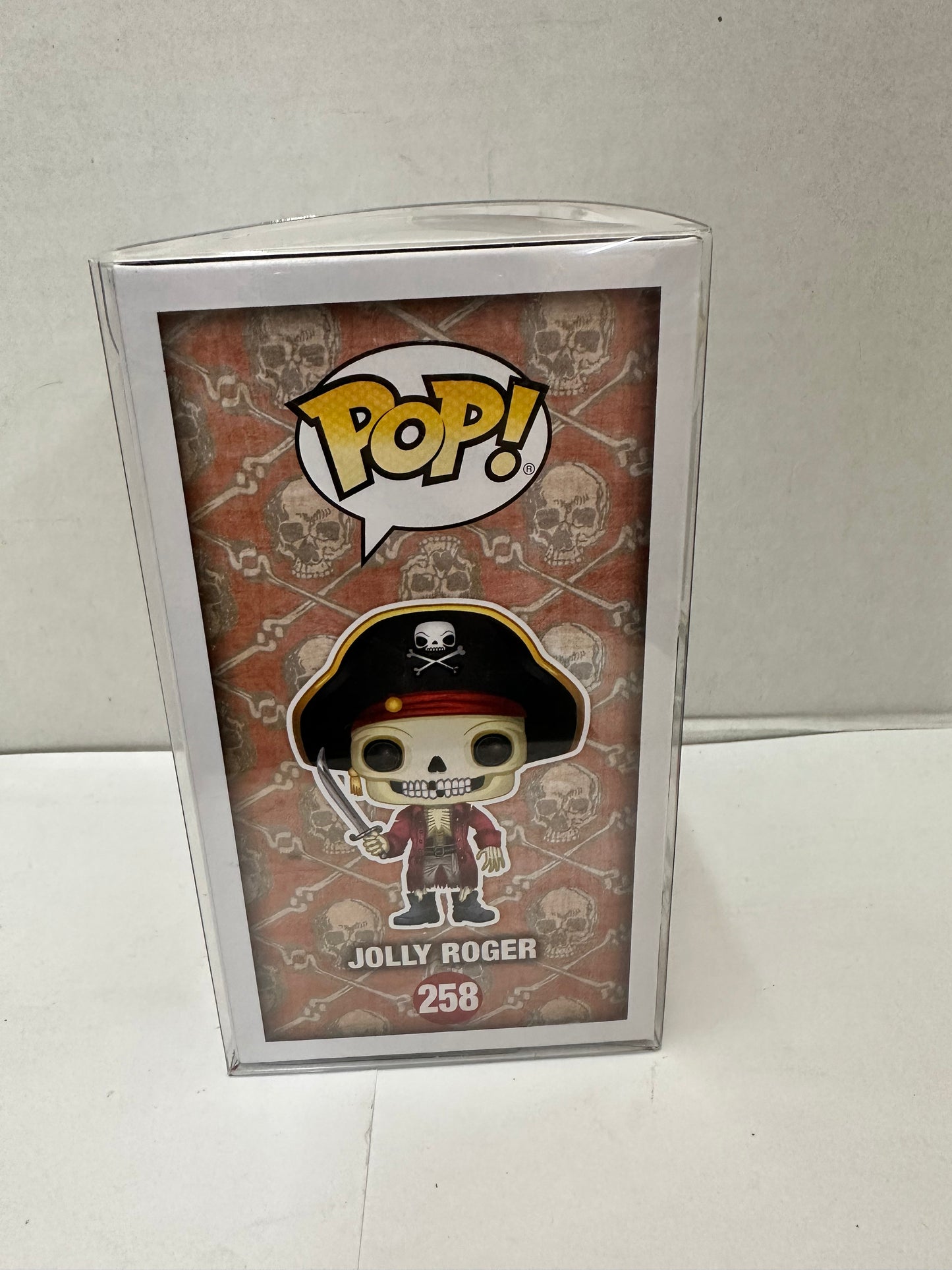 Funko Pop Jolly Roger #258 Pirates Caribbean Disney Park Exclusive Figure