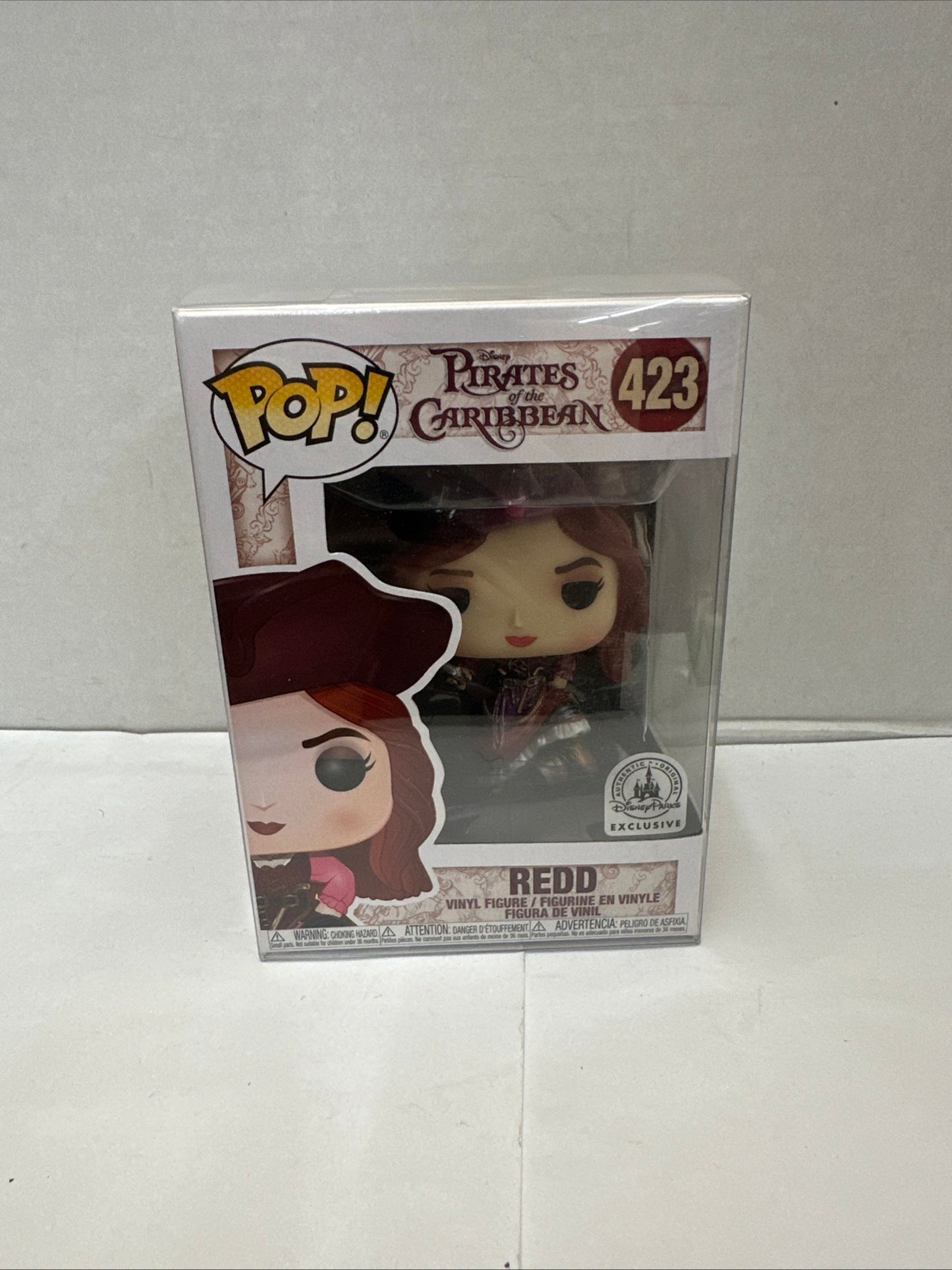 Funko Pop Redd #423 Exclusive Disney Pirates Of The Caribbean Collectible Figure
