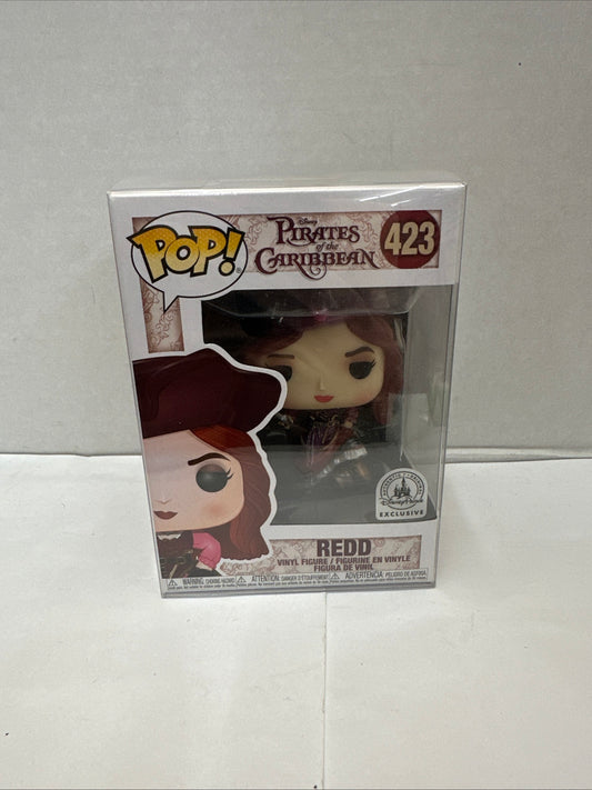 Funko Pop Redd #423 Exclusive Disney Pirates Of The Caribbean Collectible Figure