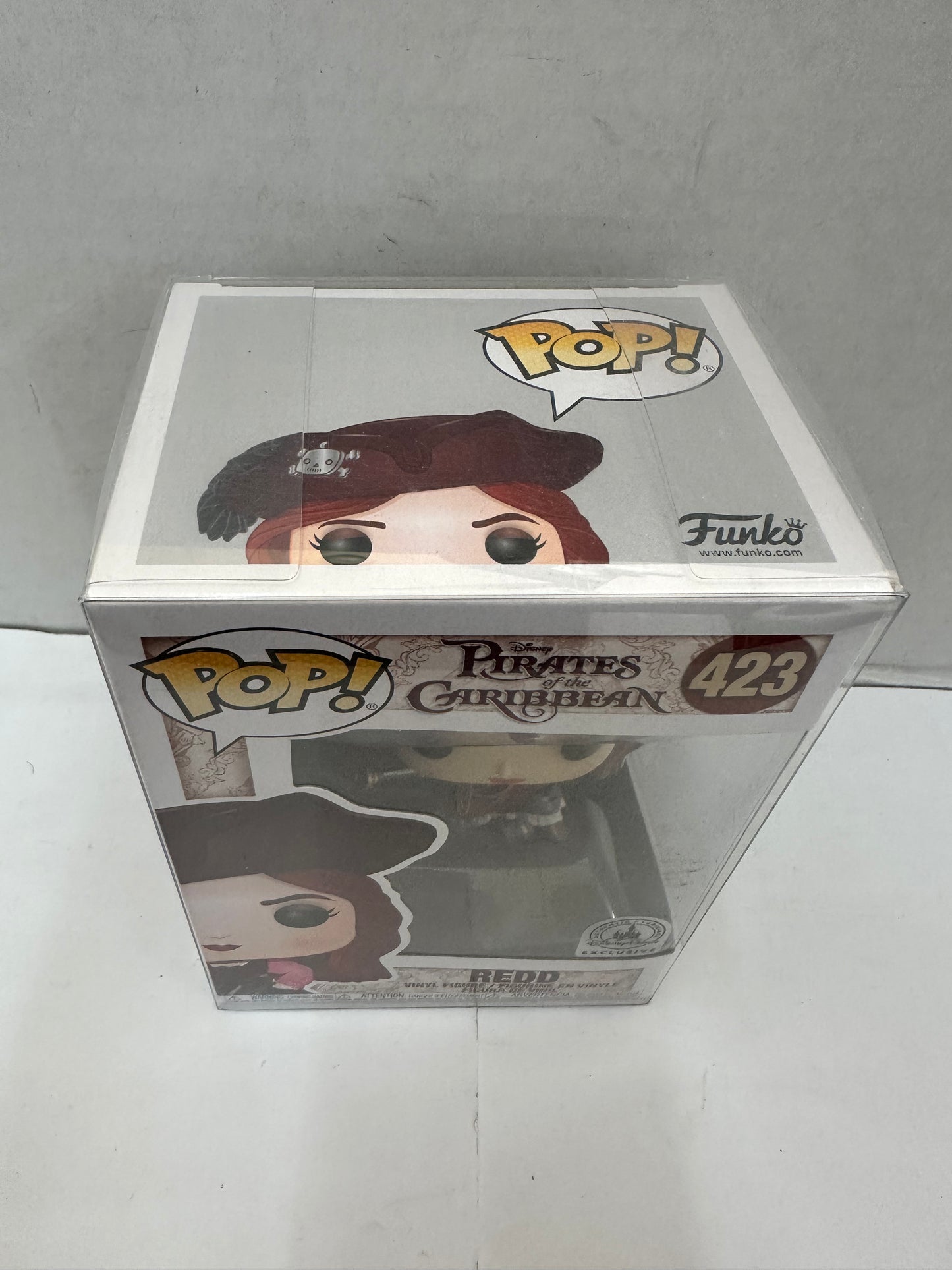 Funko Pop Redd #423 Exclusive Disney Pirates Of The Caribbean Collectible Figure