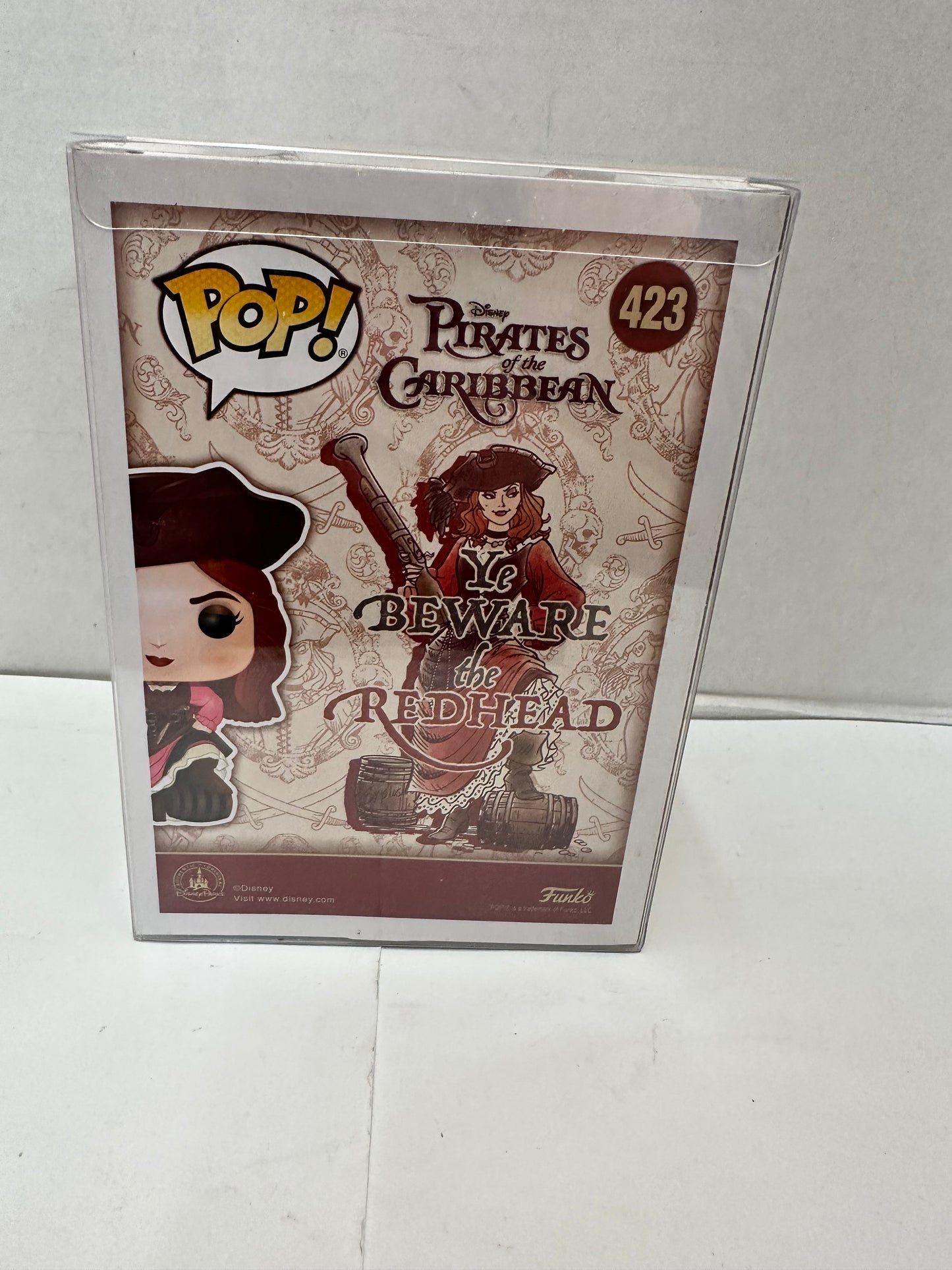 Funko Pop Redd #423 Exclusive Disney Pirates Of The Caribbean Collectible Figure