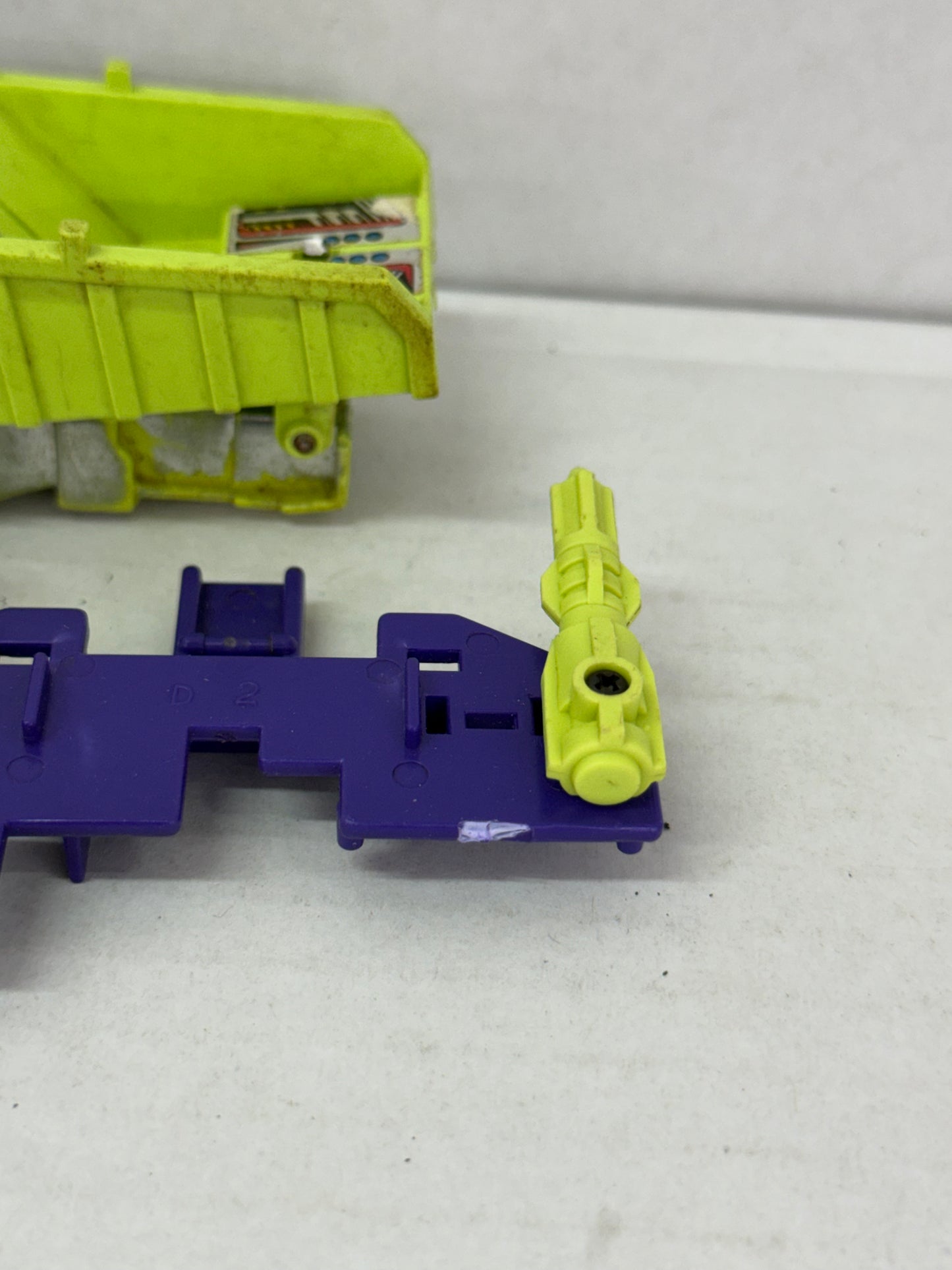 Long Haul Vintage Transformers G1 Action Figure 1985 Hasbro Devastator AS IS
