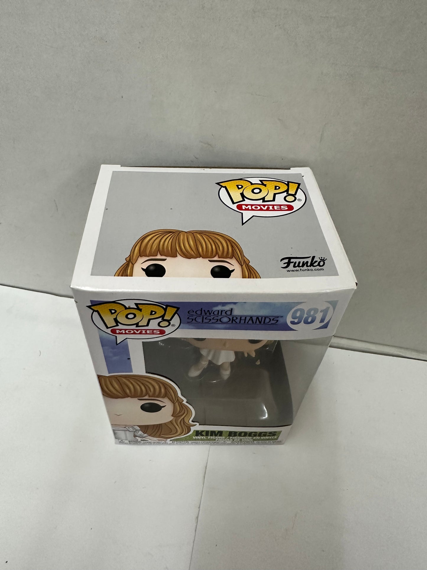 Funko Pop Edward Scissorhands Kim Boggs #981 Movies Vinyl Figure w/ Box