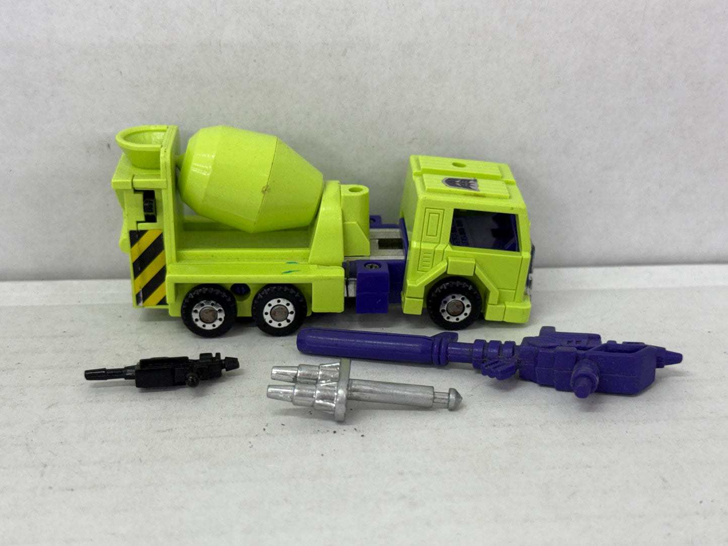 1985 Vintage G1 Mixmaster Transformers Decepticons Constructicons AS IS #1