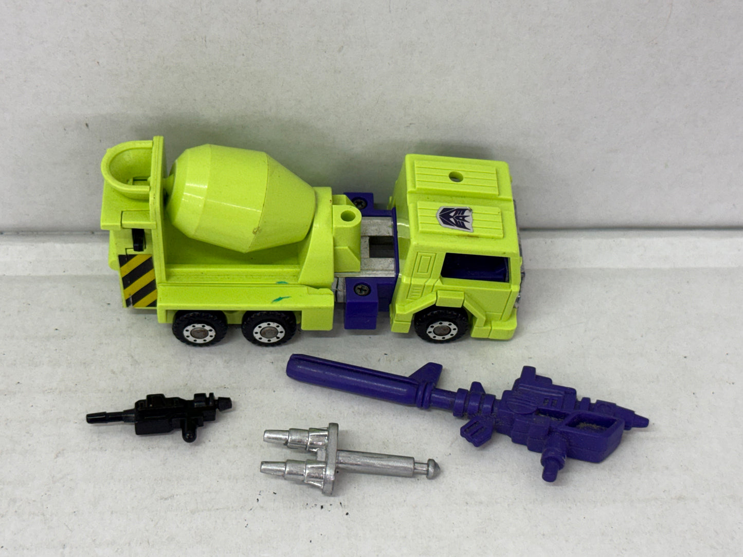 1985 Vintage G1 Mixmaster Transformers Decepticons Constructicons AS IS #1