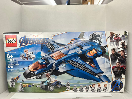 LEGO Marvel Avengers 76126 Avengers Ultimate Quinjet New & Sealed (838 pcs)