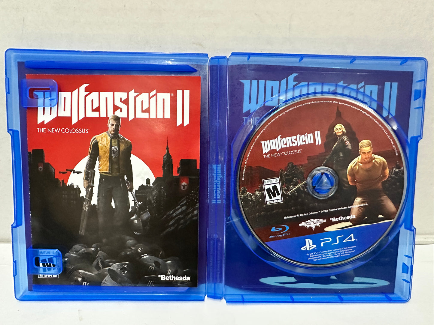 Wolfenstein II: The New Colossus (Sony PlayStation 4 PS4, 2017)