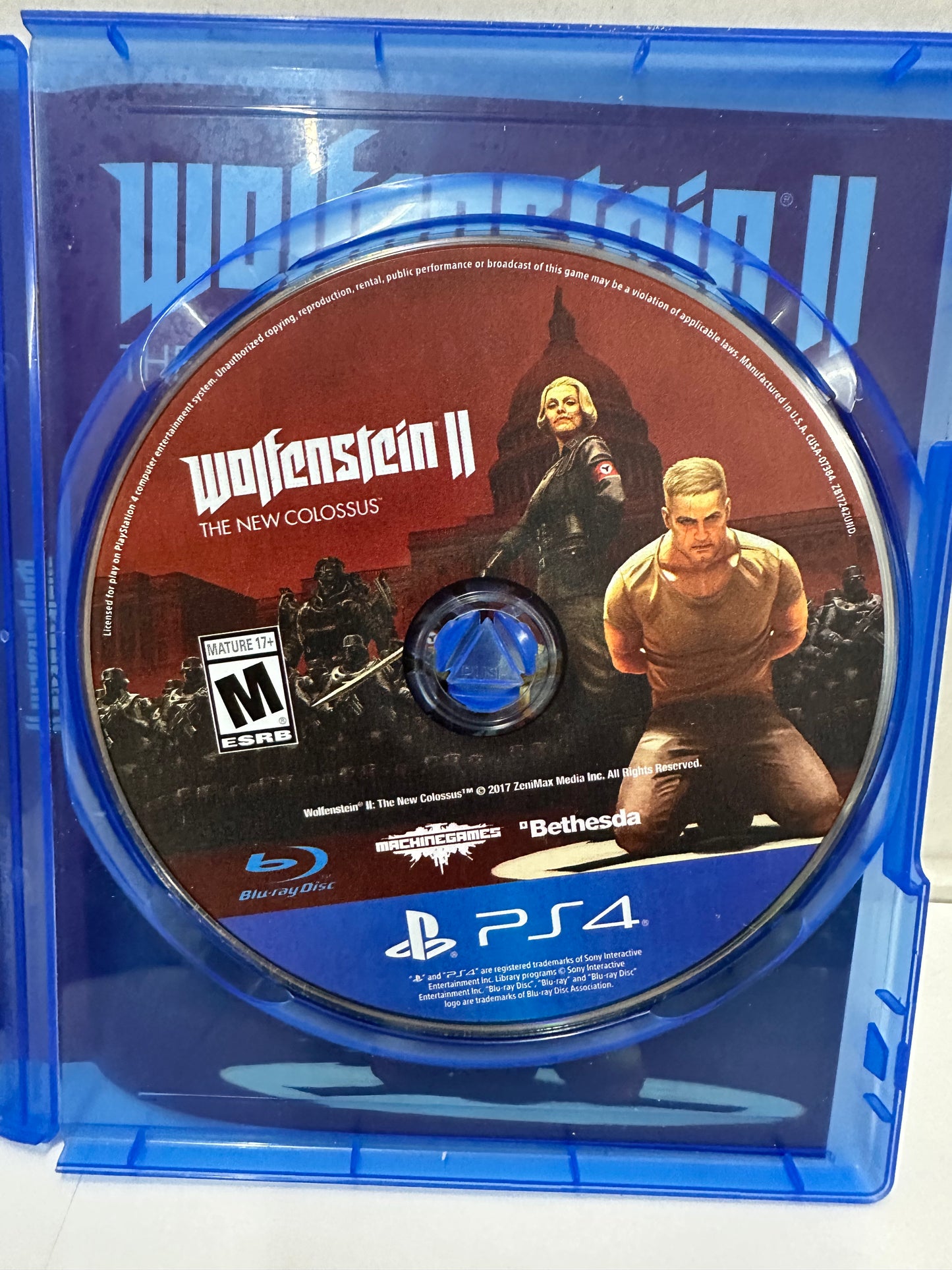 Wolfenstein II: The New Colossus (Sony PlayStation 4 PS4, 2017)