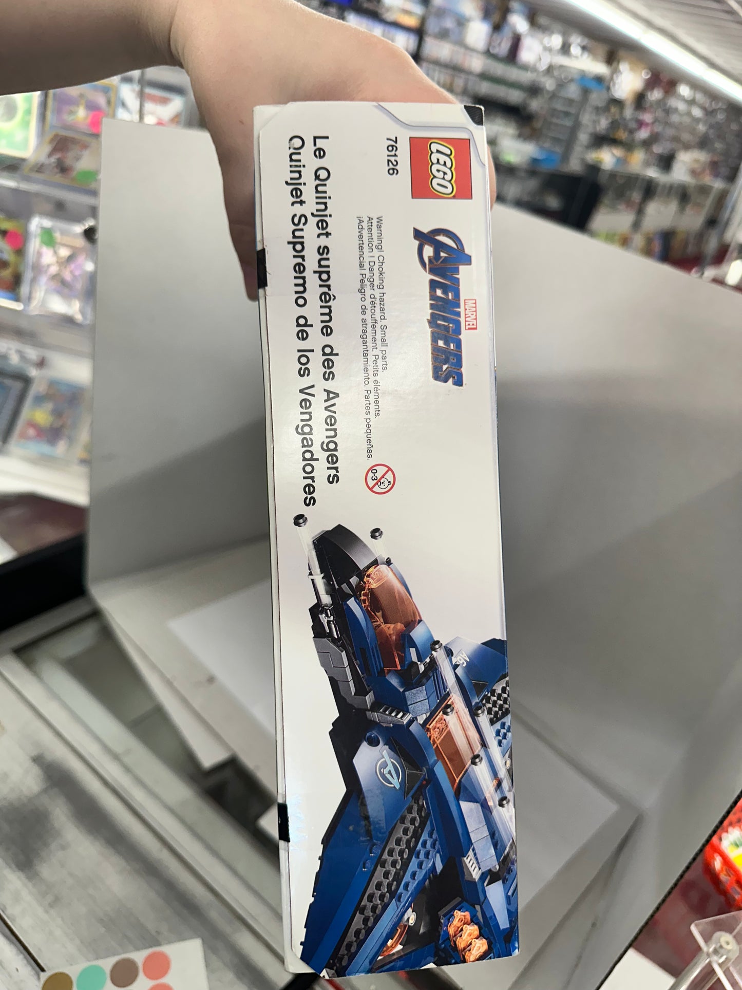 LEGO Marvel Avengers 76126 Avengers Ultimate Quinjet New & Sealed (838 pcs)