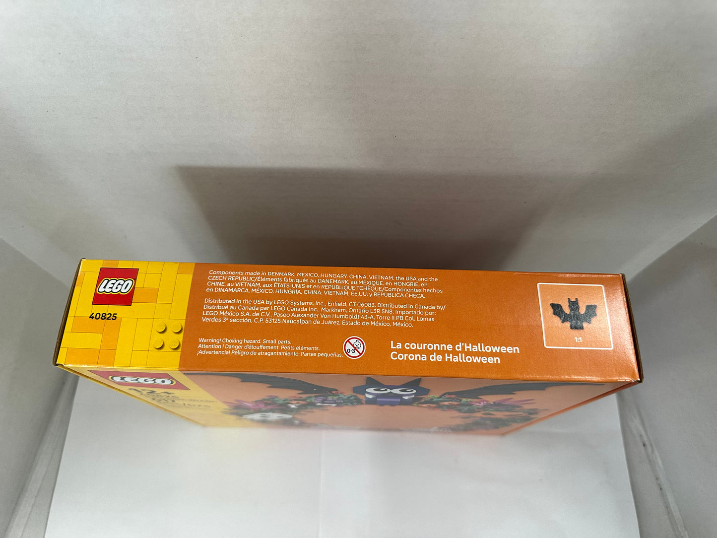 New Sealed LEGO #40825 Creator 12+ Halloween Wreath 617pcs Pumpkin Bat Ghost