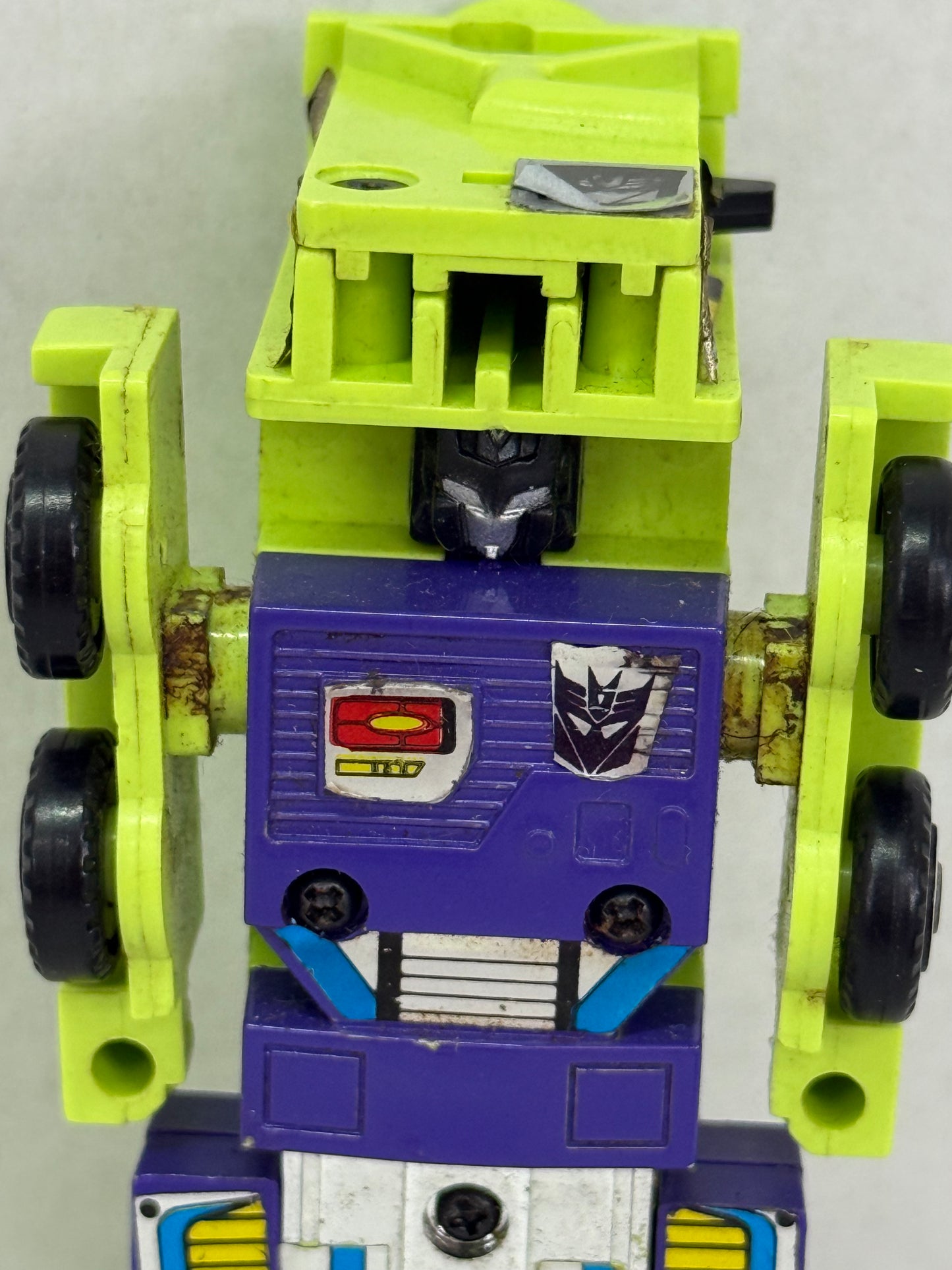 1985 Vintage G1 Mixmaster Transformers Decepticons Constructicons AS IS #4