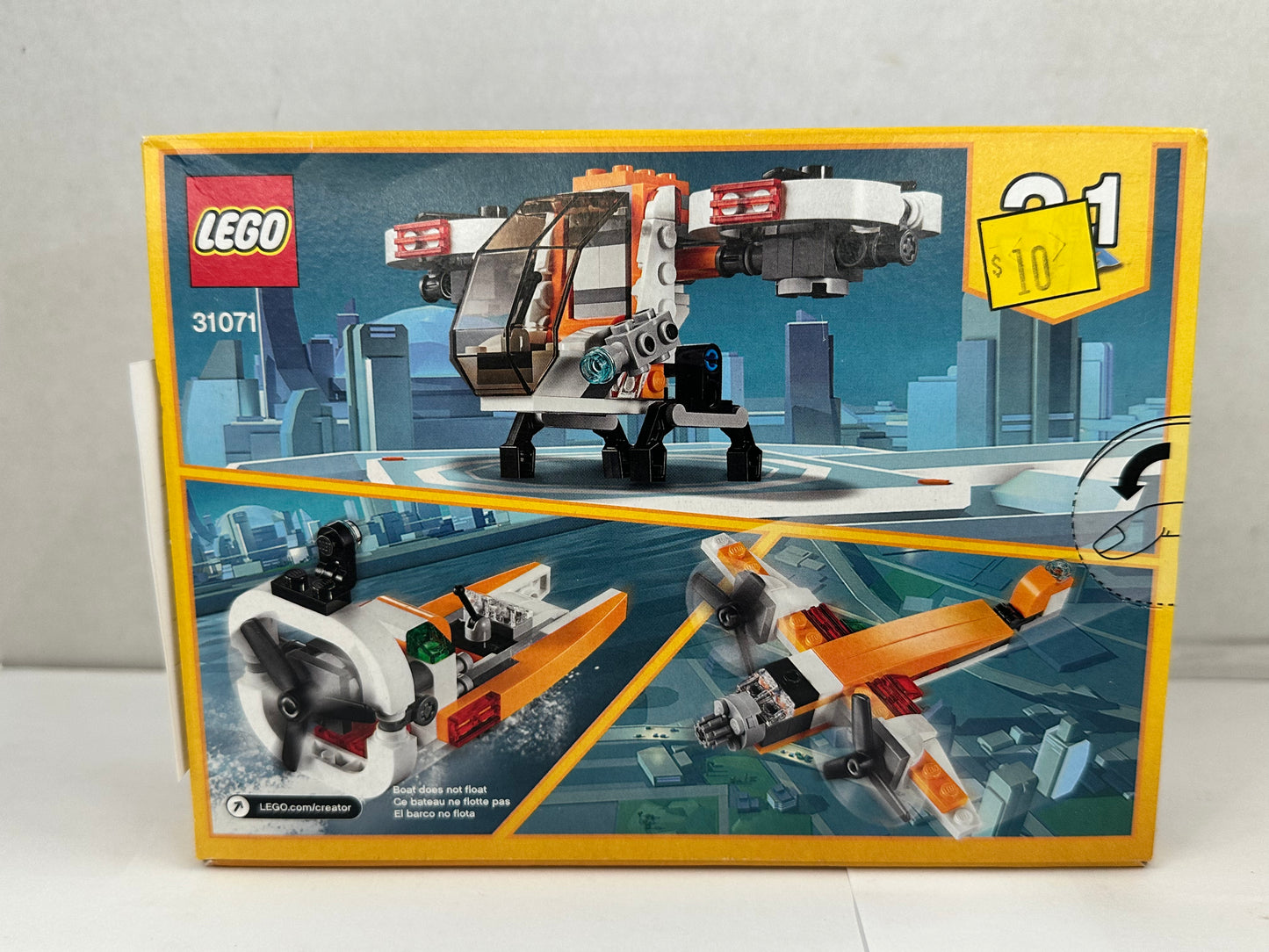 New - LEGO CREATOR: Drone Explorer (31071) - Shelf Wear