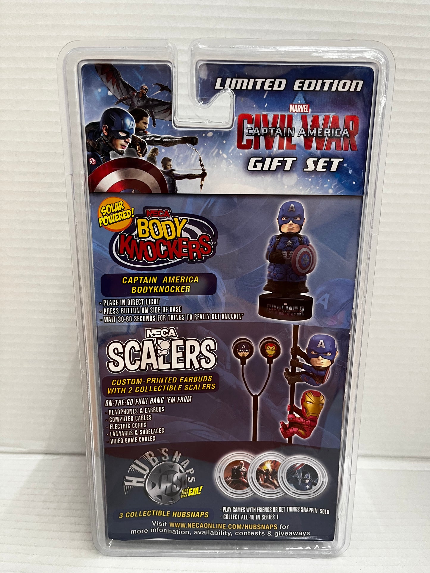 NECA Marvel Captain America Civil War Gift Set - Limited Edition - Scalers