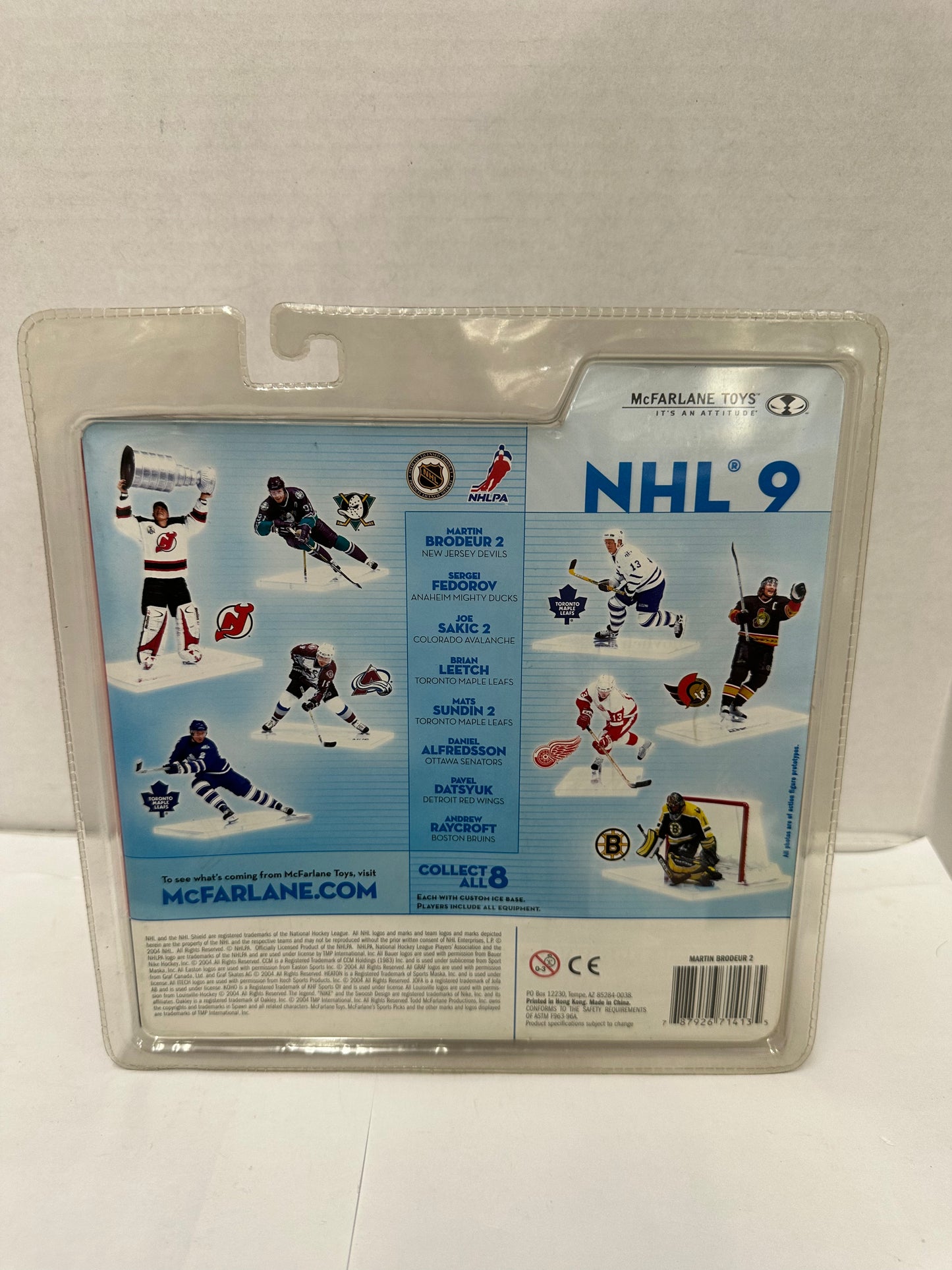 McFarlane NHL Series 9 Martin Brodeur 2 Action Figure New Jersey Devils