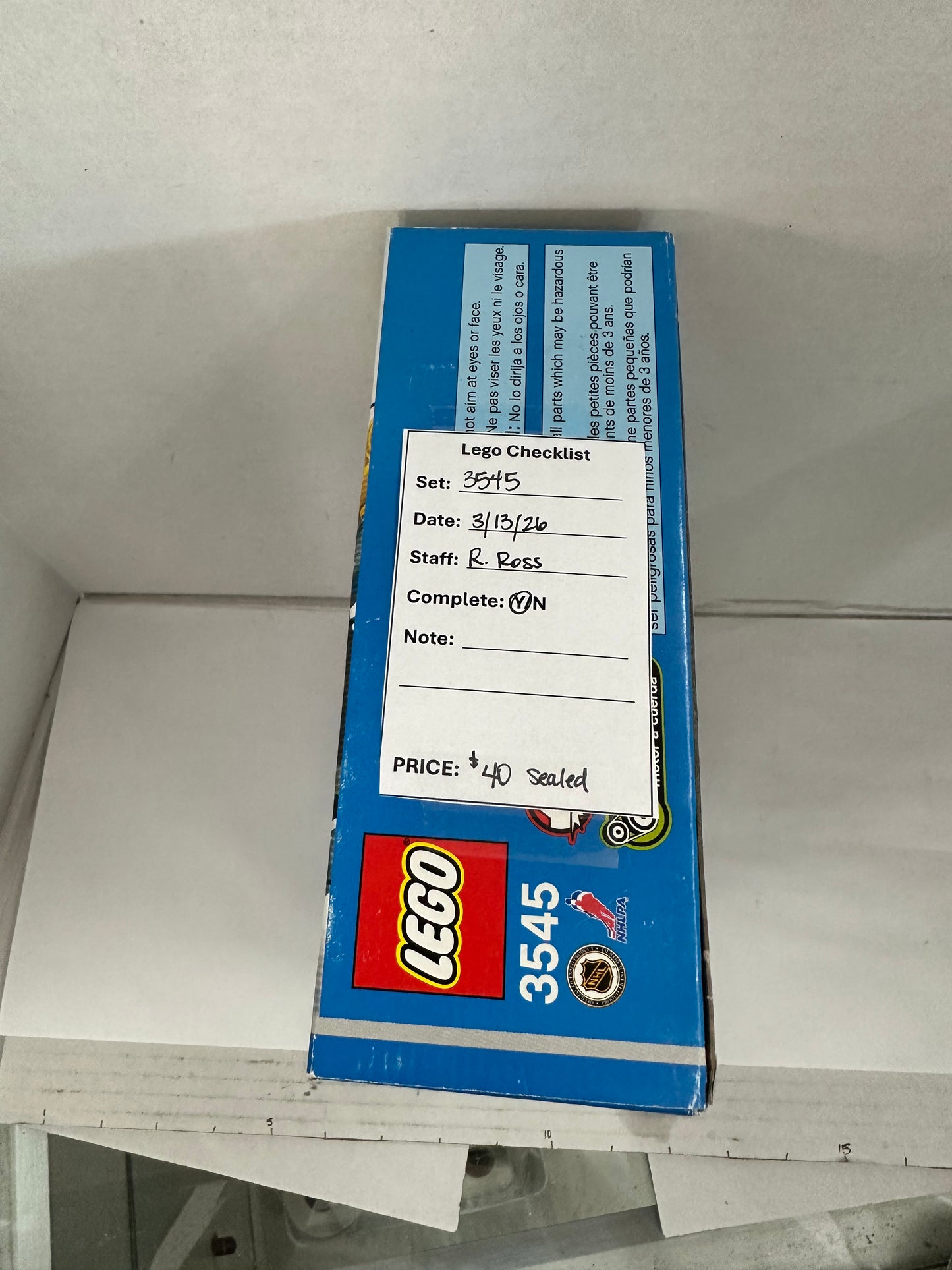 LEGO Sports: Puck Feeder (3545) Sealed & Retired