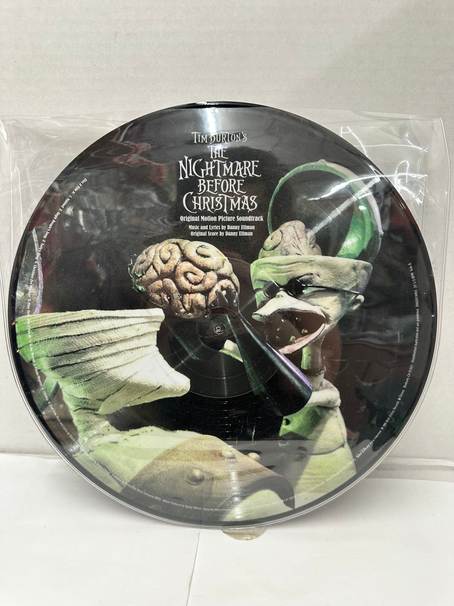 The Nightmare Before Christmas Picture Disc Vinyl LP Danny Elfman