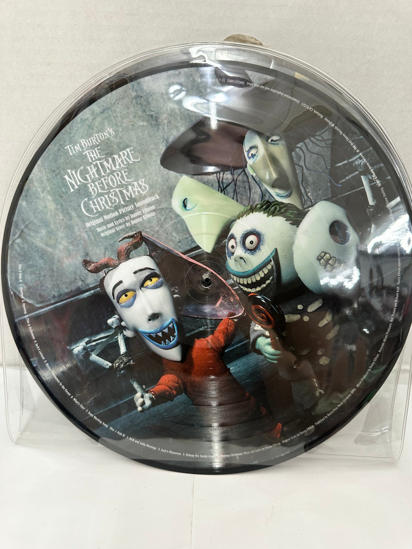 The Nightmare Before Christmas Picture Disc Vinyl LP Danny Elfman