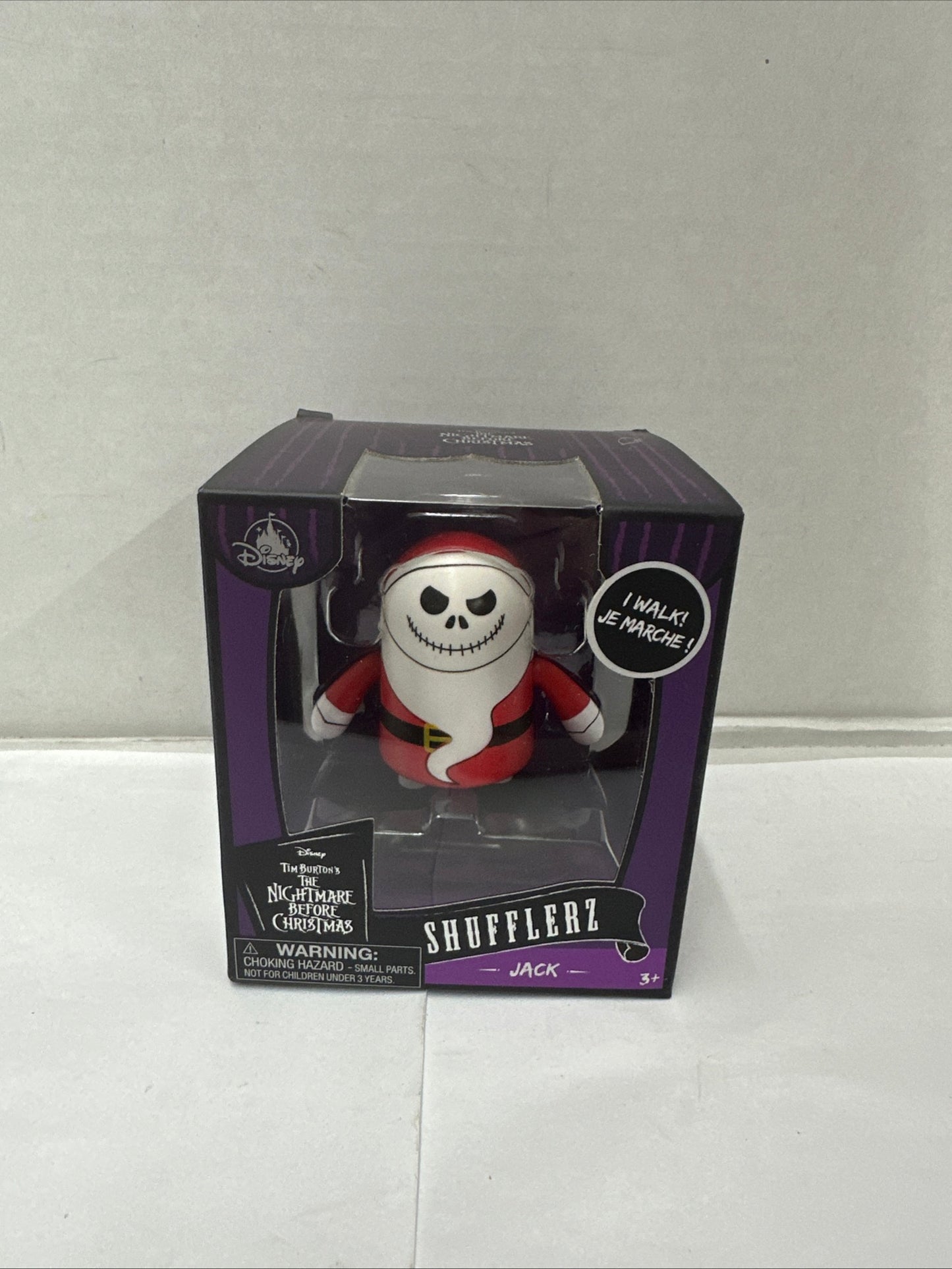New Disney SANTA JACK Nightmare Before Christmas Shufflerz Walking Vinylmation
