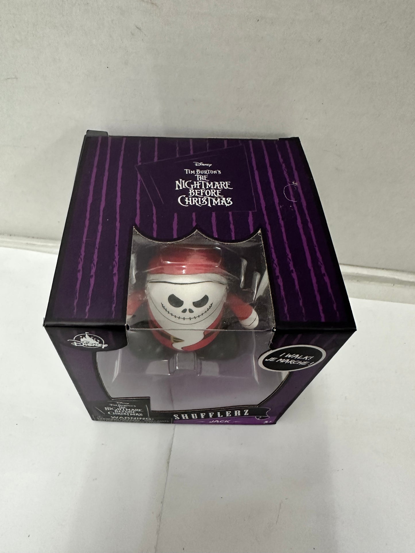 New Disney SANTA JACK Nightmare Before Christmas Shufflerz Walking Vinylmation