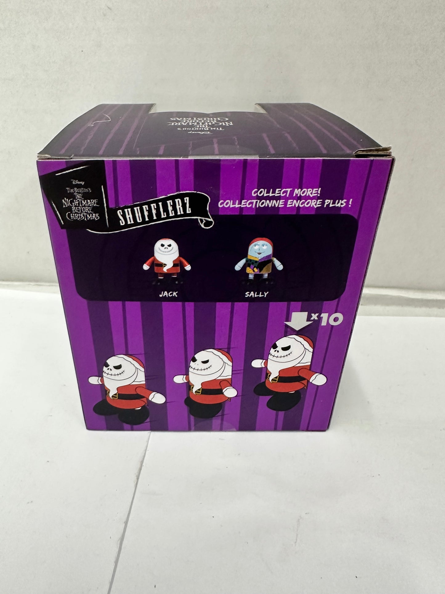 New Disney SANTA JACK Nightmare Before Christmas Shufflerz Walking Vinylmation
