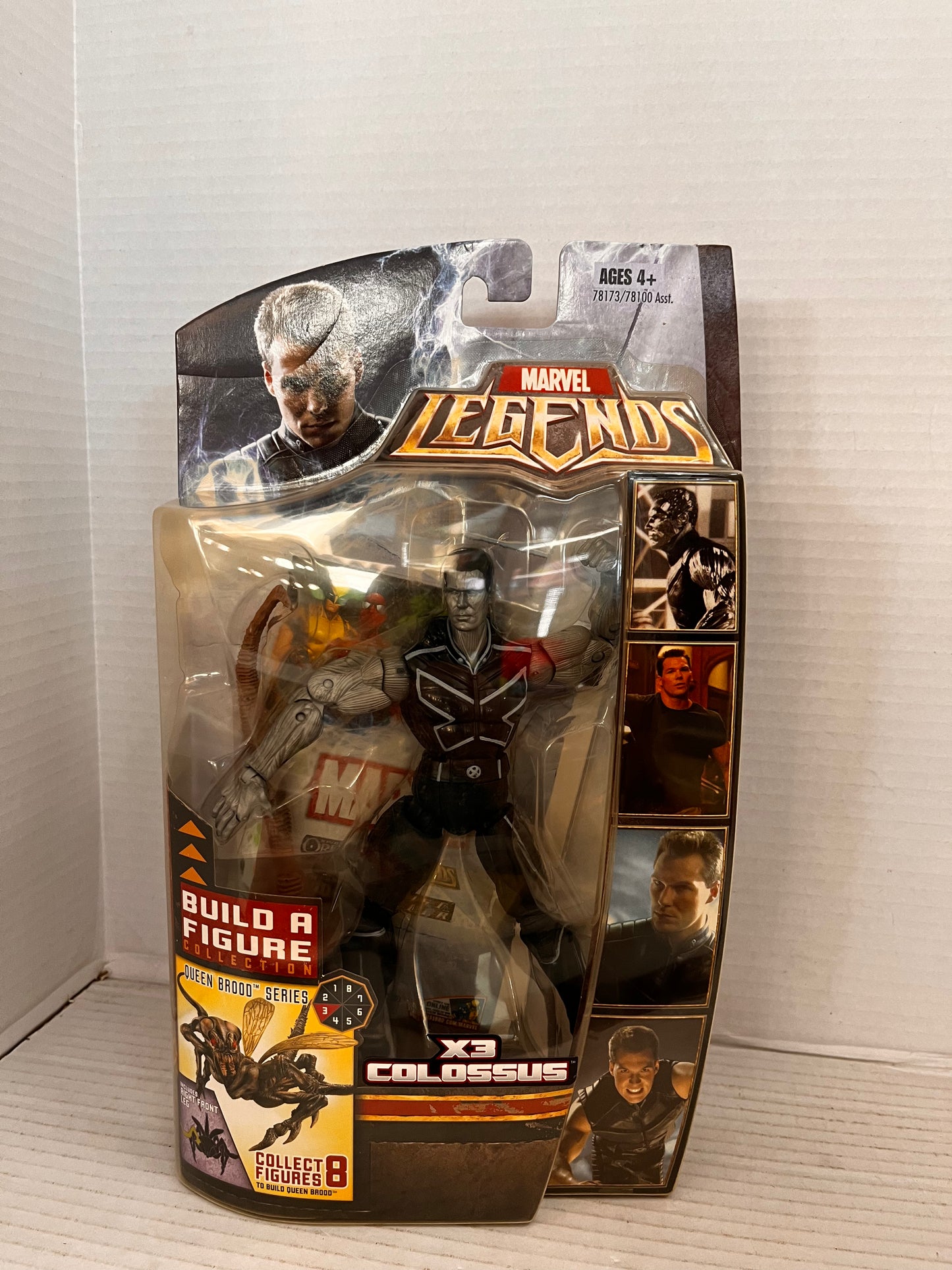 Marvel Legends X-Men Last Stand X3 Colossus Figure 2007 Queen Brood BAF Series