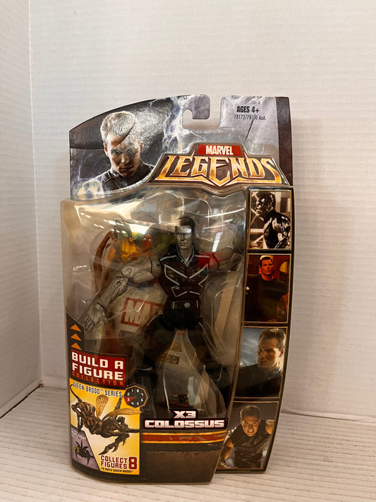 Marvel Legends X-Men Last Stand X3 Colossus Figure 2007 Queen Brood BAF Series