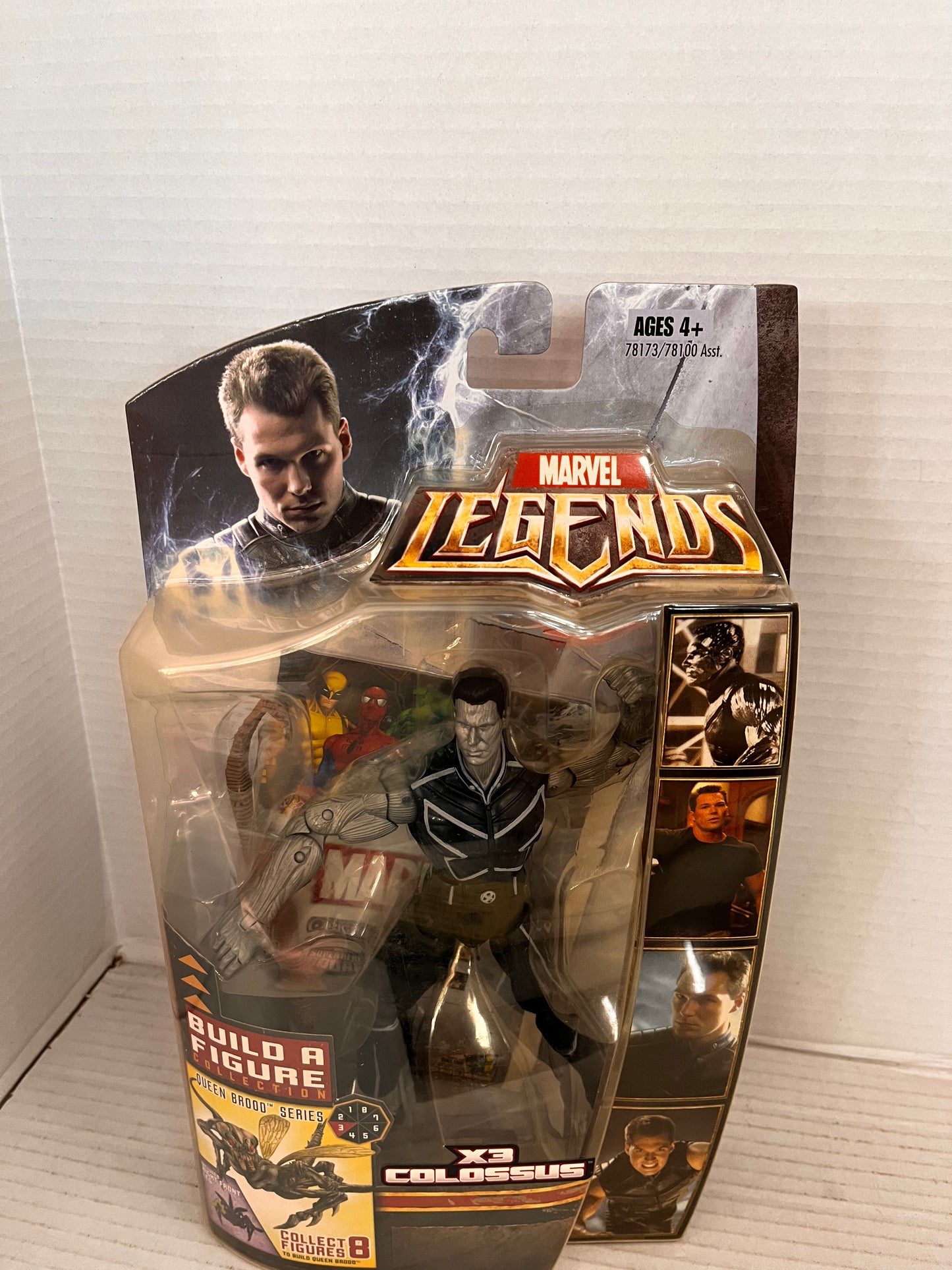 Marvel Legends X-Men Last Stand X3 Colossus Figure 2007 Queen Brood BAF Series