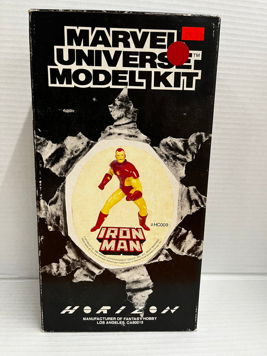 1989 Horizon IRON MAN Marvel universe Model Kit #HC009  NEW/UNUSED