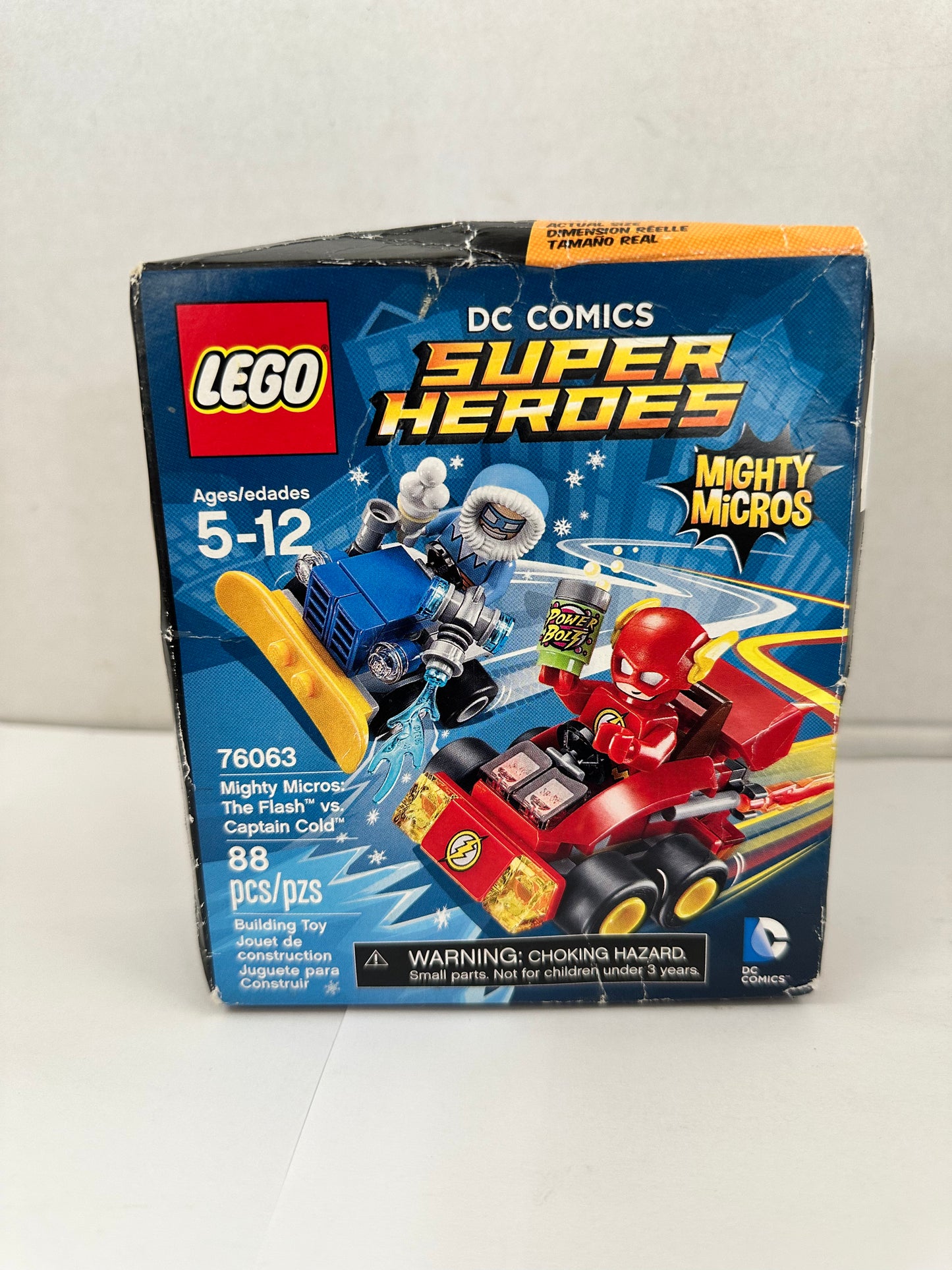 LEGO DC Comics Super Heroes: Mighty Micros: the Flash Vs. Captain Cold (76063)