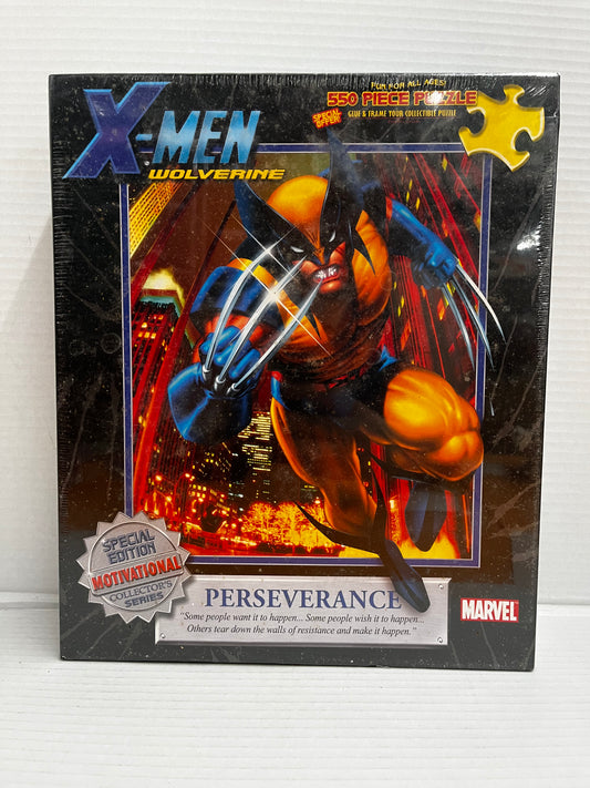 2003 Marvel X-men Wolverine Motivational Perseverance Collector Puzzle SEALED