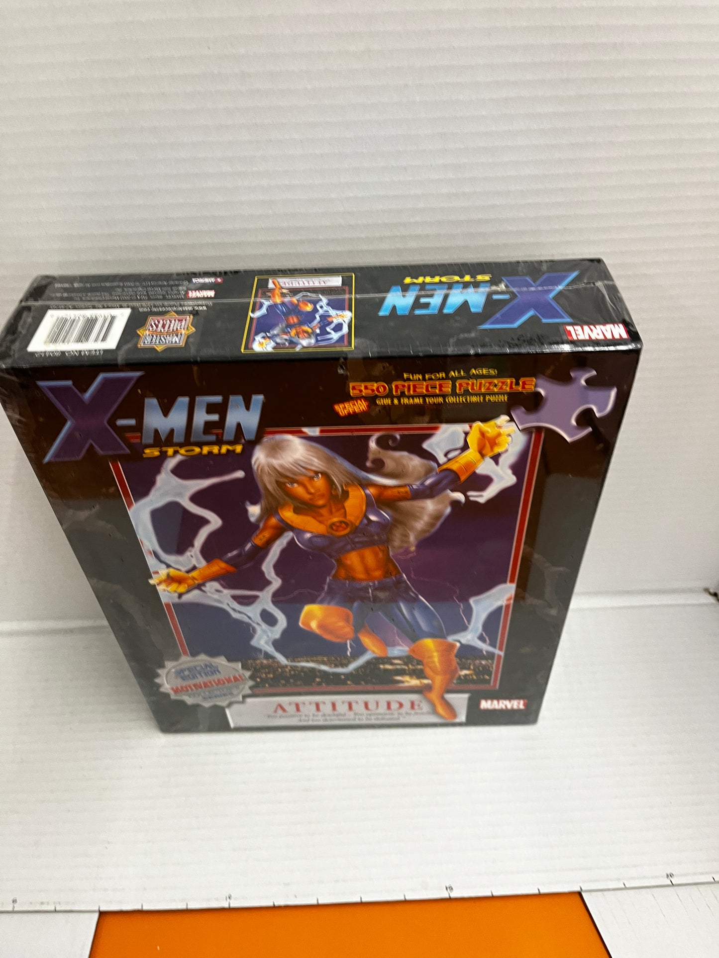 Marvel X-Men Storm Puzzle Collector's Series 550 Pc Puzzle Sealed Motivational