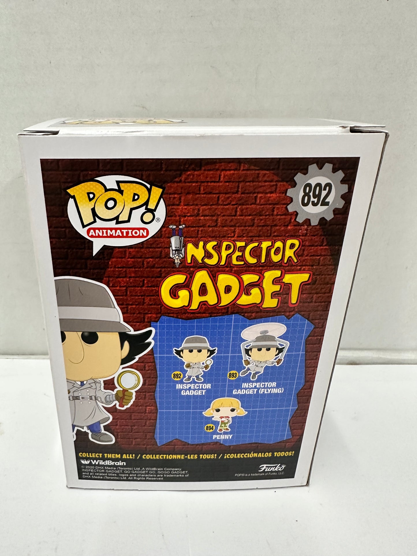 Funko POP! Animation Inspector Gadget Chase #892 Vinyl Figure