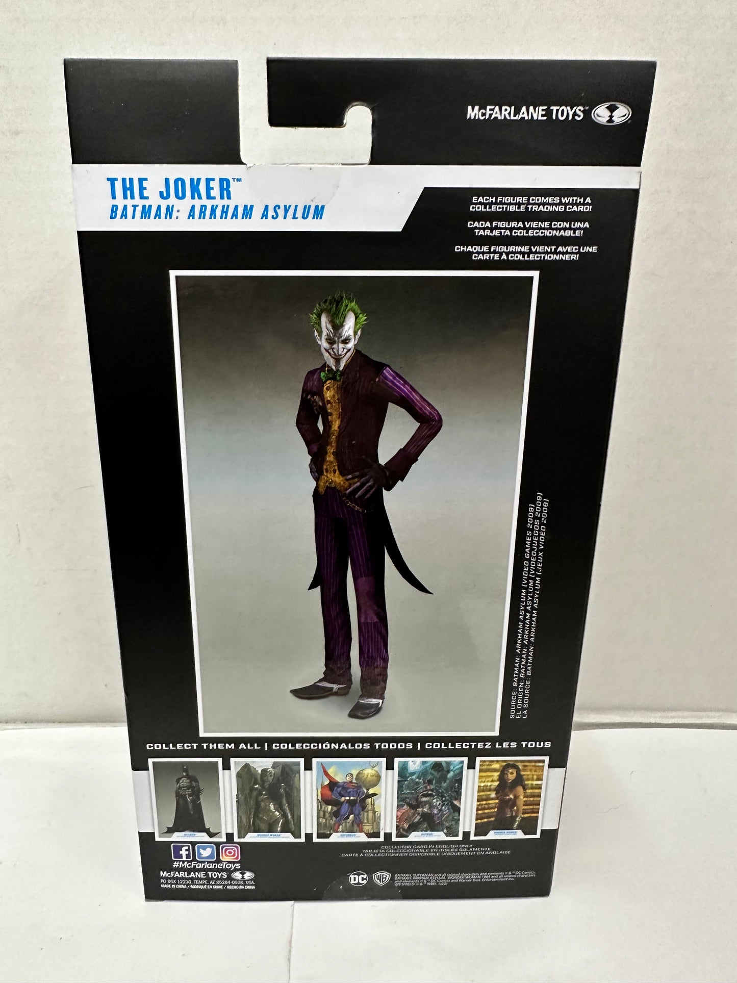 DC Multiverse The Joker - Batman Arkham Asylum Action Figure McFarlane Toys 7"