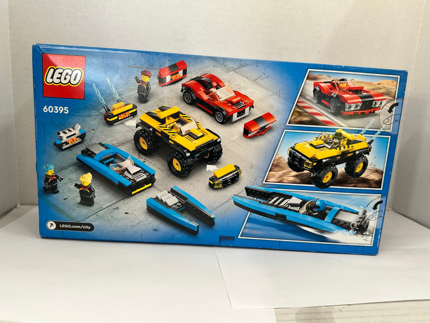 Lego City 60395 Combo Race Pack 362 pieces New in Unopened Box