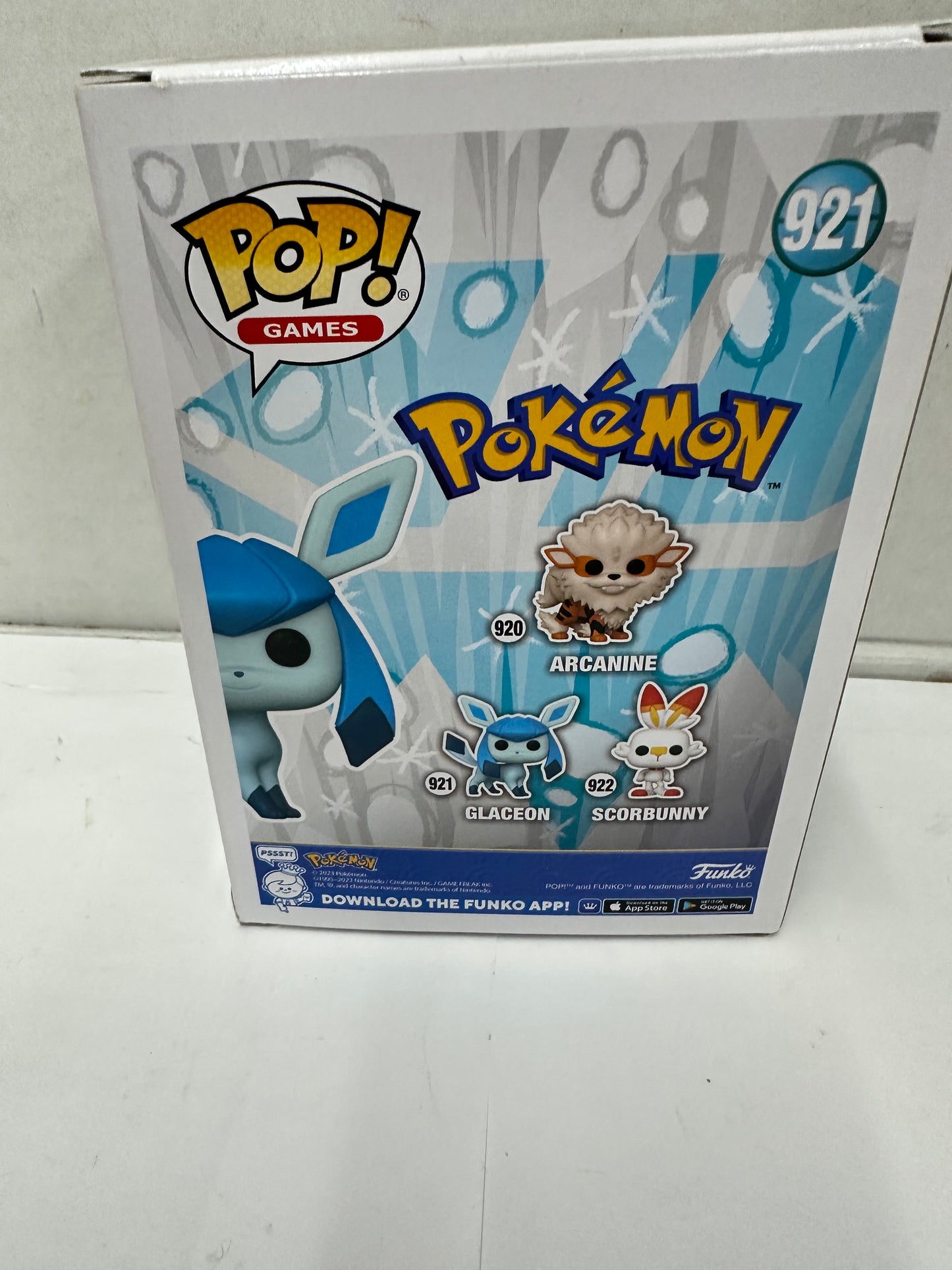 Funko Pop! Games: Pokemon - Glaceon Brand NEW