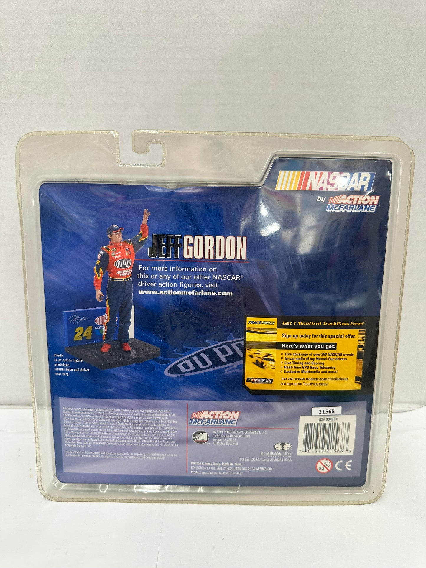 2004 Nascar Jeff Gordon #24 McFarlane Series 2 Action Figure