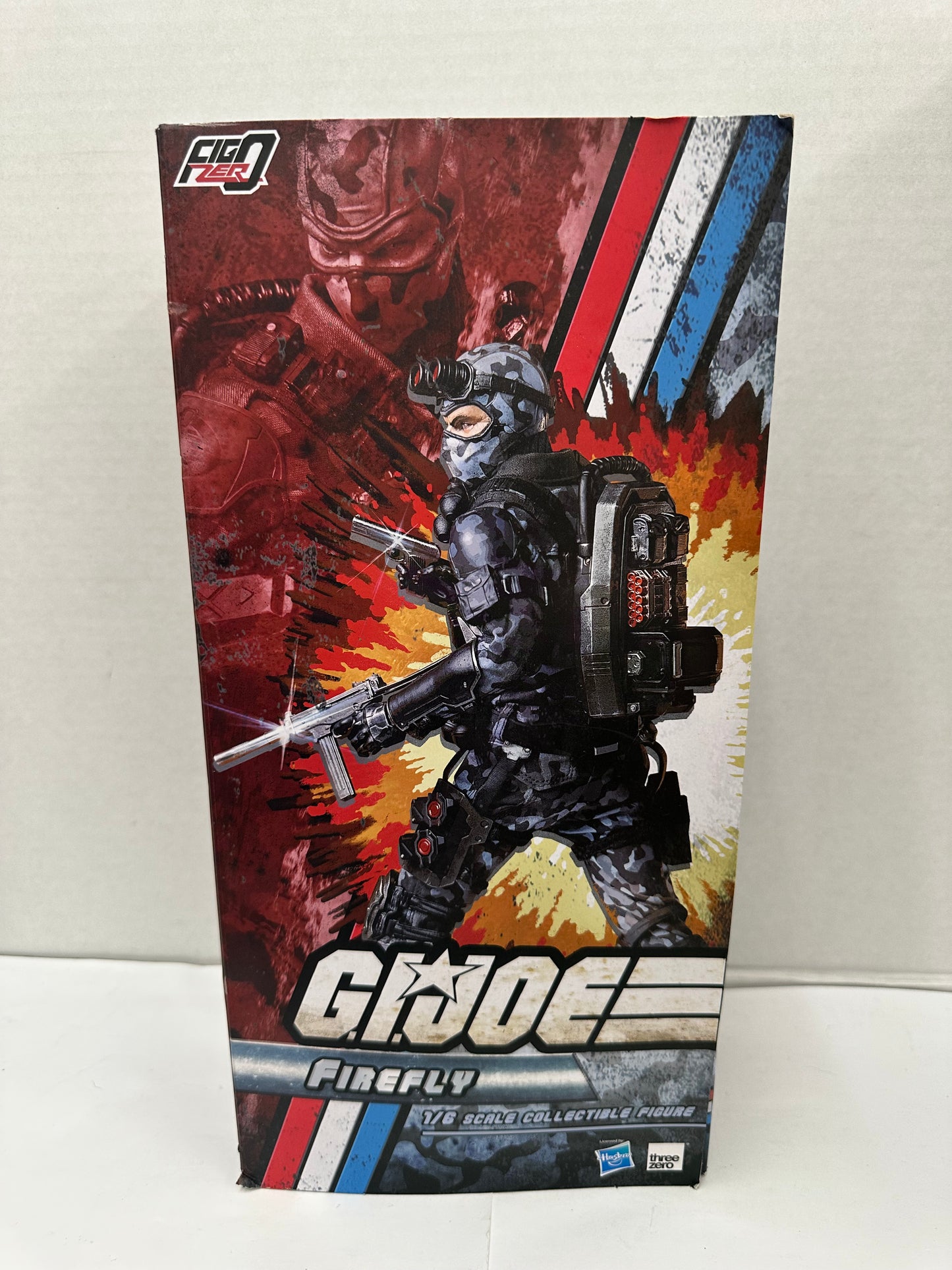 ThreeZero GI Joe FIREFLY 1:6 Scale Collectible Figure Hasbro Open Box