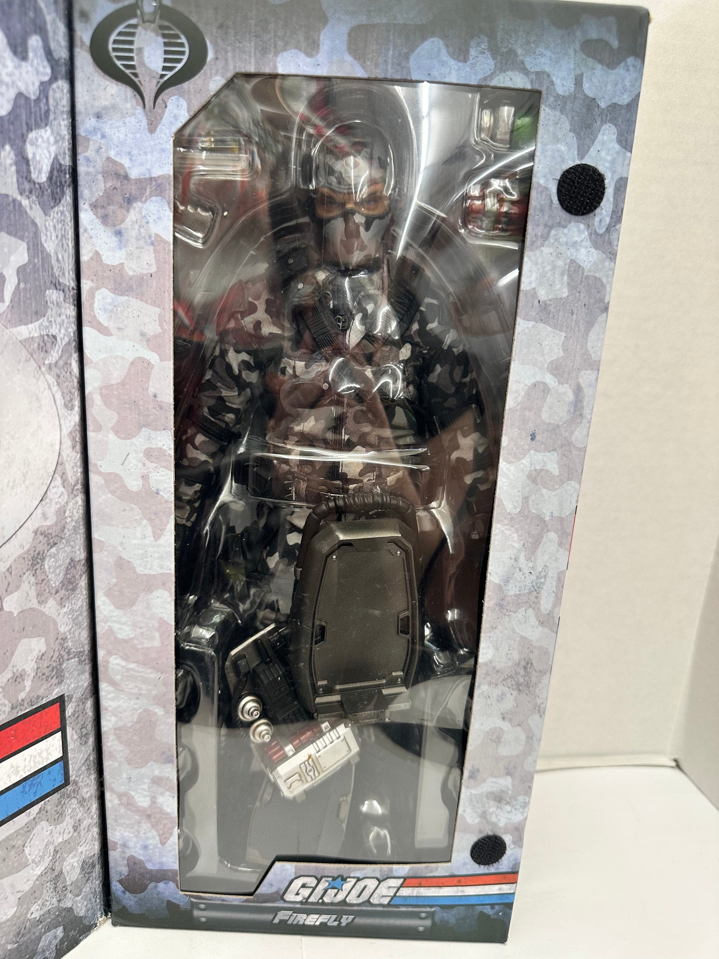 ThreeZero GI Joe FIREFLY 1:6 Scale Collectible Figure Hasbro Open Box