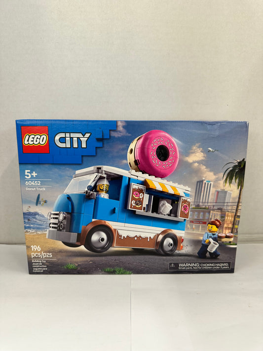 SEALED! LEGO City 60452 Donut Truck 196 Pcs