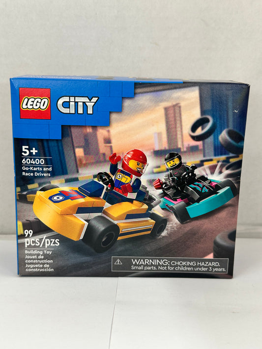 Lego City Go-Karts And Race Drivers 99 Pieces 60400 Brand New