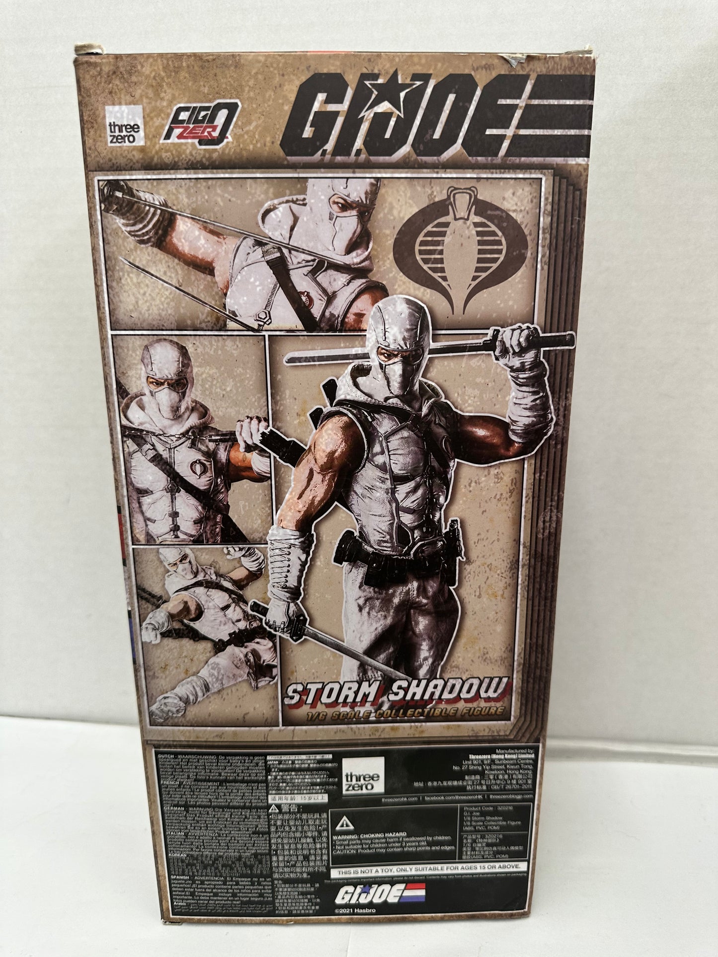 Storm Shadow G.I. Joe  1/6 Scale Action Figure ThreeZero