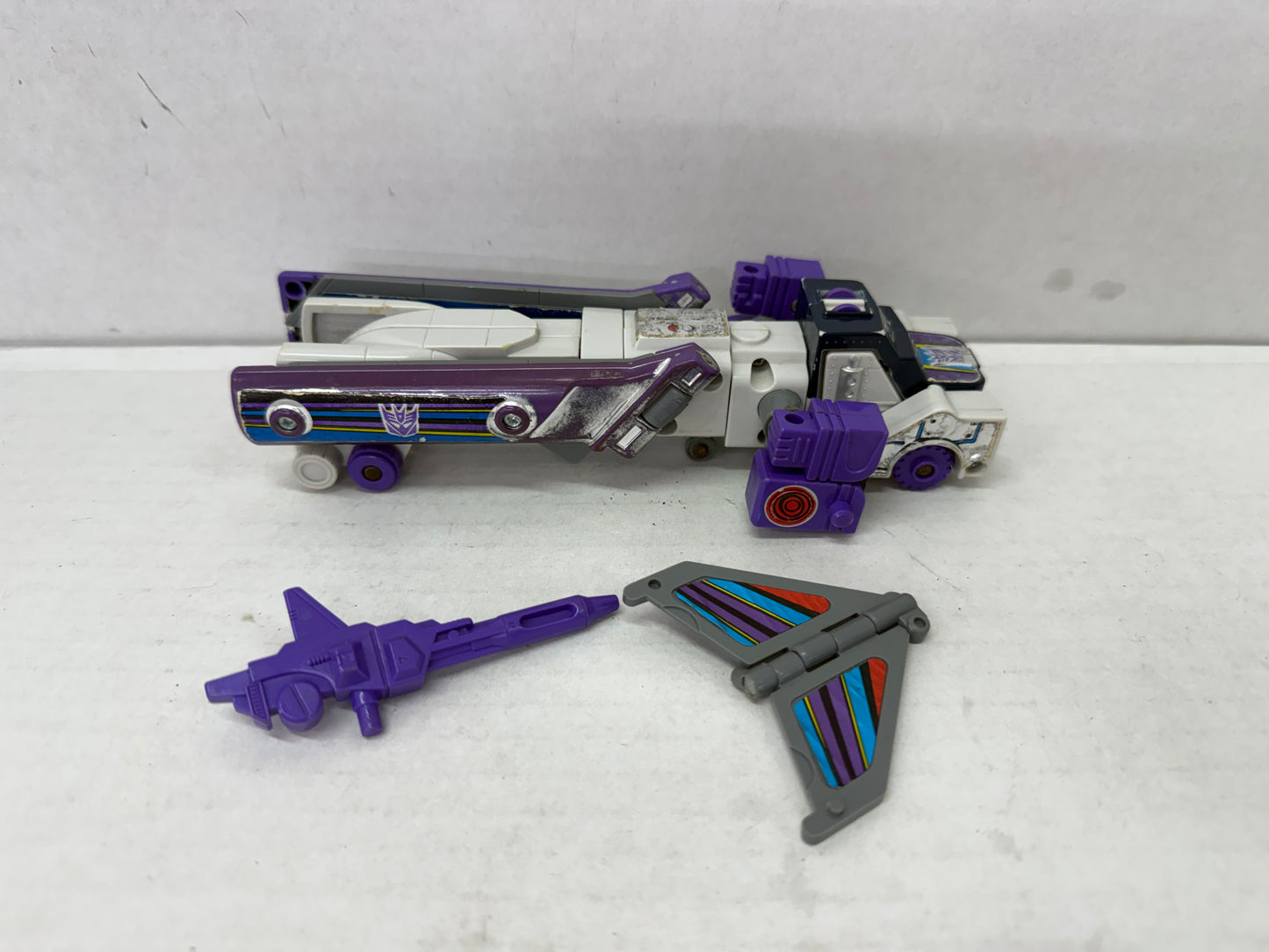 Vintage G1 Transformers Decepticon Triple Changers - Octane