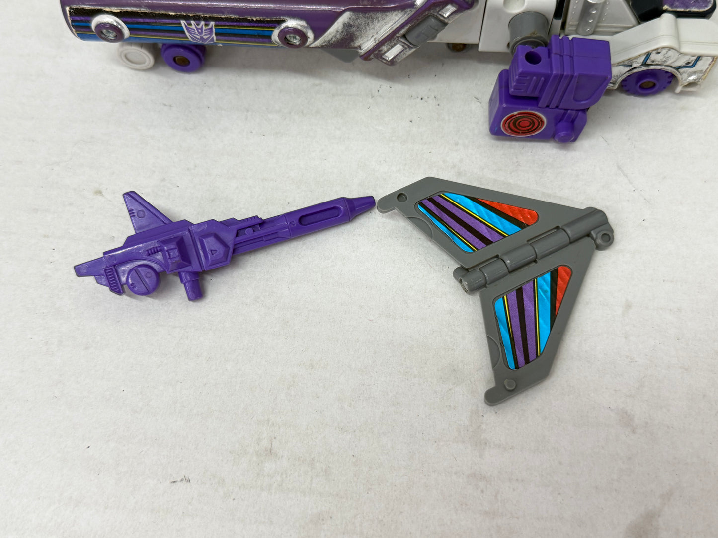 Vintage G1 Transformers Decepticon Triple Changers - Octane