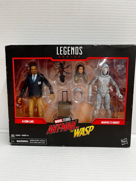Marvel Legends Series X-Con Luis & Ghost From Ant-Man and the Wasp