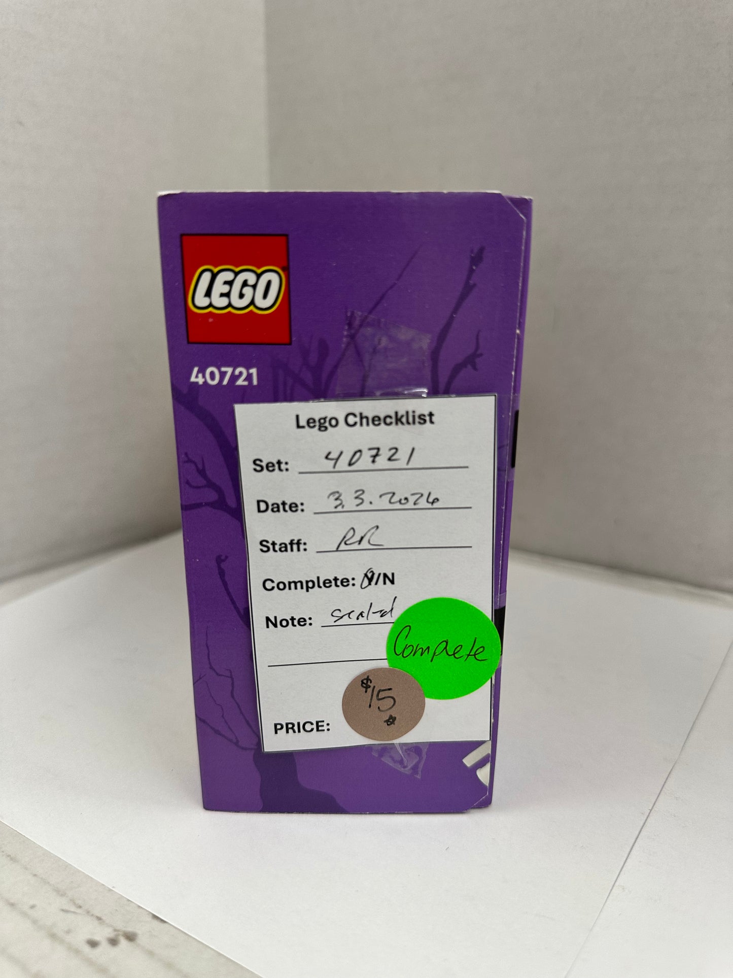 40721 Halloween Barn Seasonal Lego Set Skeleton Minifig 205 Pcs Sealed In Box