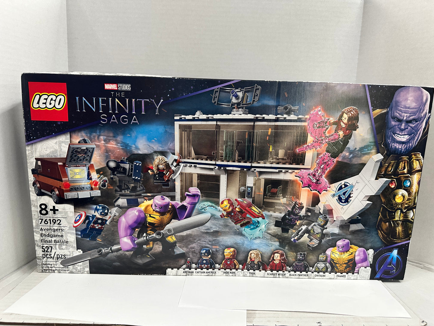LEGO 76192 Marvel Avengers: Endgame Final Battle 527pcs NEW SEALED