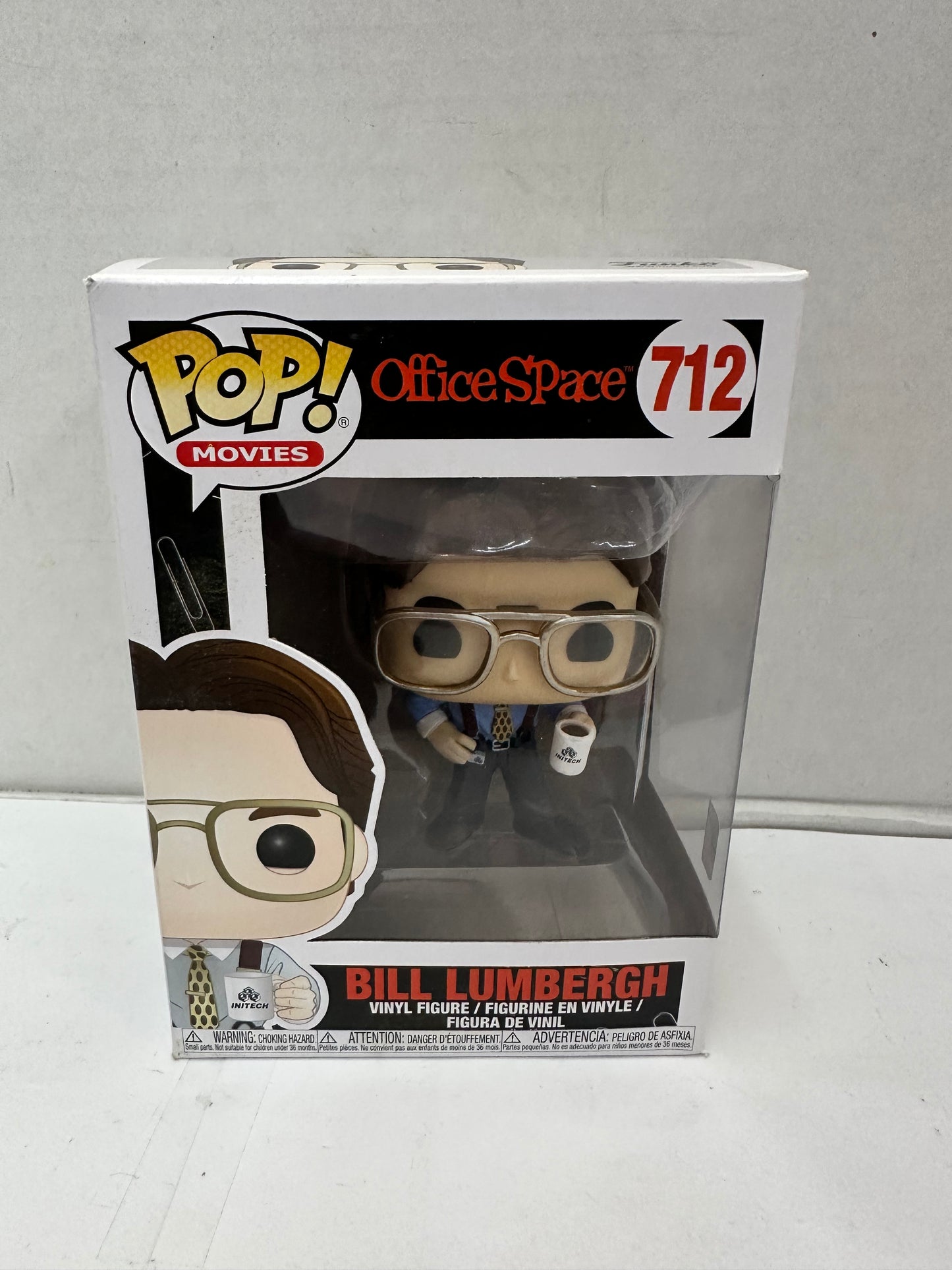 Funko Pop! Vinyl Movies #712, Bill Lumbergh, Office Space