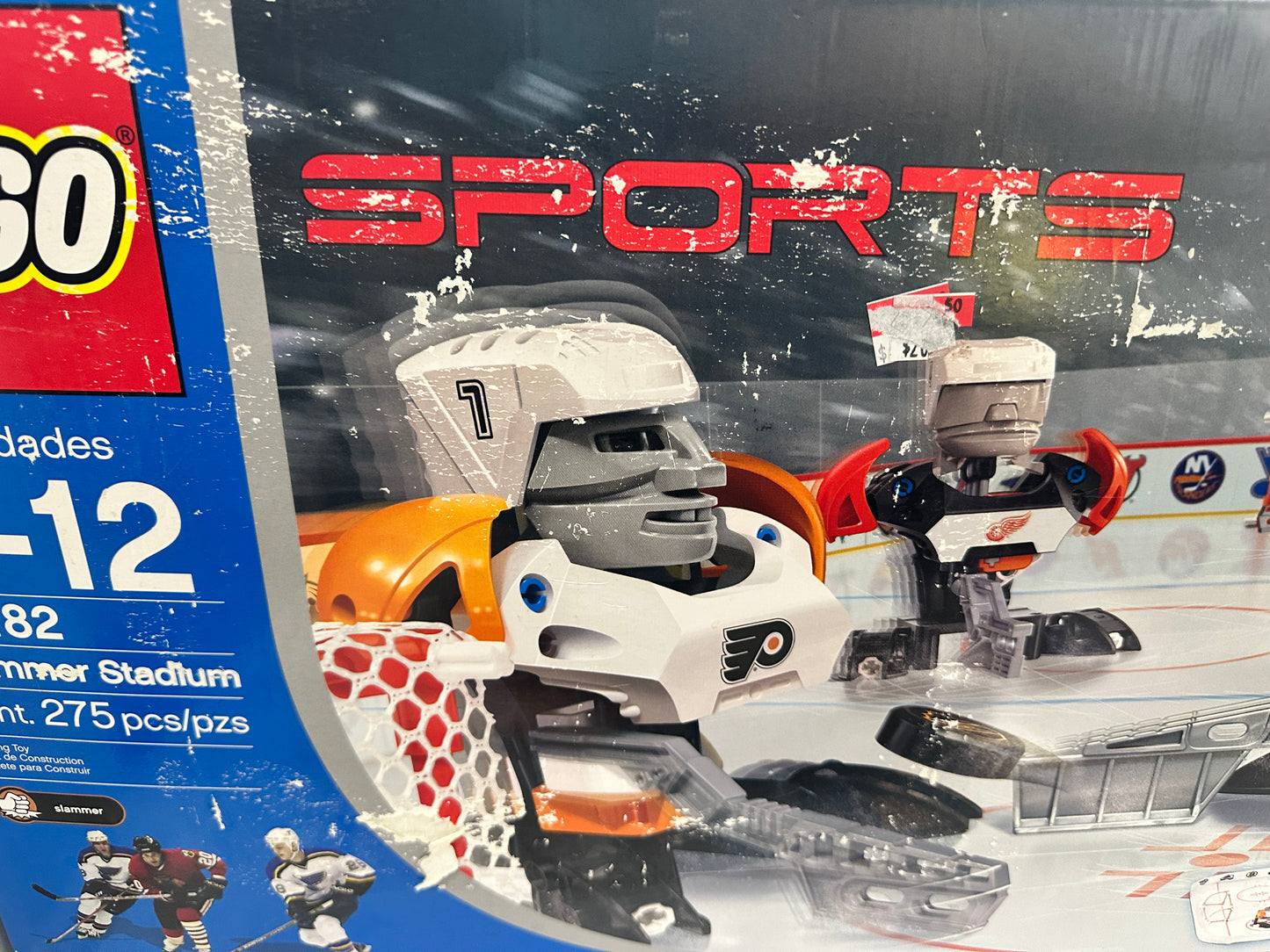 Lego Sports #65182 Slammer Stadium NHL Hockey - Retired Set Verified Complete