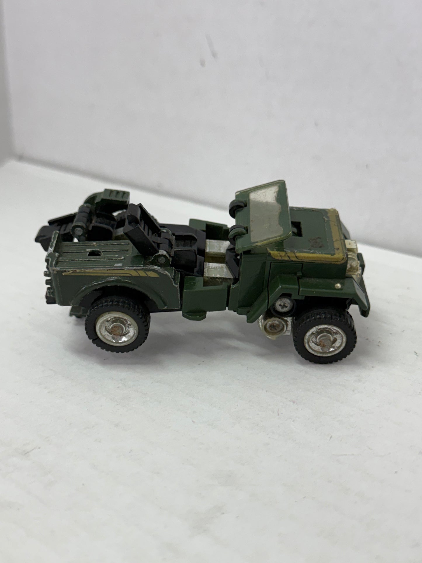 Hound 1982 Vintage Hasbro G1 Transformers Military Jeep Action Figure AS IS