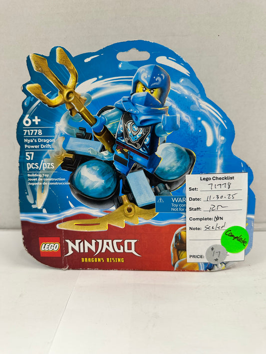 LEGO Ninjago Nya's Dragon Power Spinjitzu Drift 71778